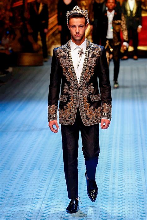 dolce gabbana men's fashion show 2020|dolce and gabbana outfits.